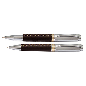 ست جفتی پرنت کروم قهوه ای گیره کروم